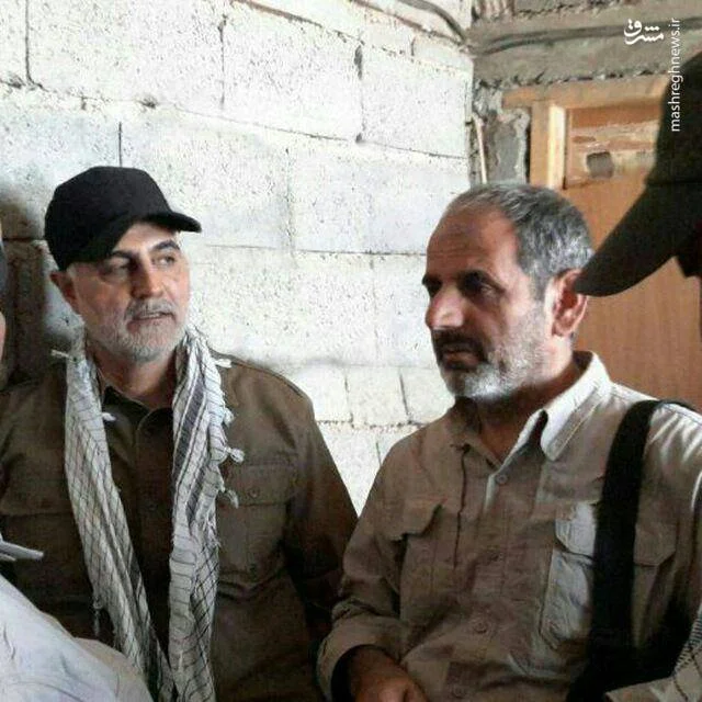 سردار نصیری دوش به دوش حاج قاسم از سوریه تا عراق