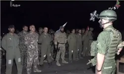 هلی‌برن کماندوهای سوری پشت خطوط داعش +عکس