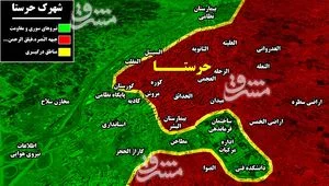 بی‌بی‌سی از جان غوطه شرقی چه می‌خواهد؟/ گنج نظامی دمشق در انتظار تصمیم تروریست‌ها برای تسلیم‌ یا تارومار شدن + تصاویر و نقشه میدانی