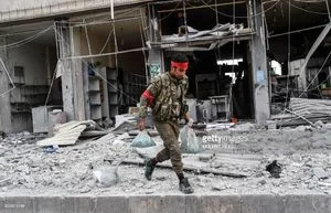 کشته و زخمی‌شدن ۵۰ تن تروریست بر سر غارت اموال مردم عفرین +عکس و نقشه میدانی