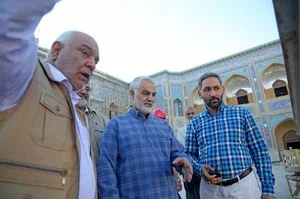 بازدید «سردار سلیمانی» از بزرگترین پروژه عمرانی جهان اسلام +عکس