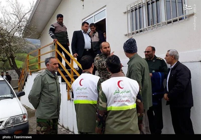عکس/ خدمت رسانی سپاه اردبیل در مازندران