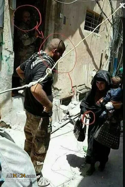 زن انتحاری داعش کودک خردسال خودش را نیز به کشتن داد + عکس