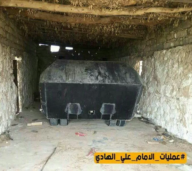 کشف ماشین انتحاری تروریست های داعش