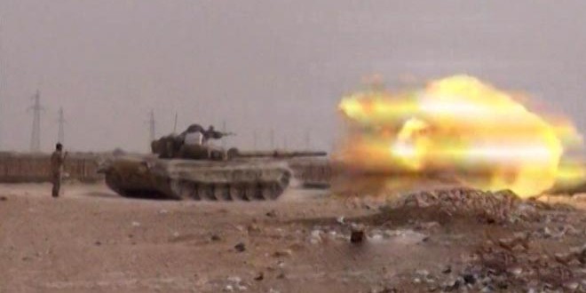 یگان های ارتش  سوریه مقرات گروه های تروریستی ” داعش ” و ” النصره ” در درعا را هدف قرار دادند و تلفات سنگینی را به آنها وارد کردند