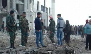 وقوع انفجار تروریستی در استان حماه سوریه