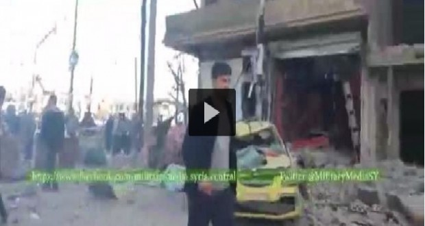 انفجار در منطقه سیده زینب دمشق+فیلم