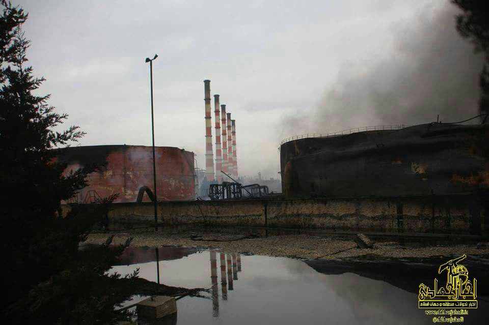 عکس –  نیروگاه حرارتی حلب