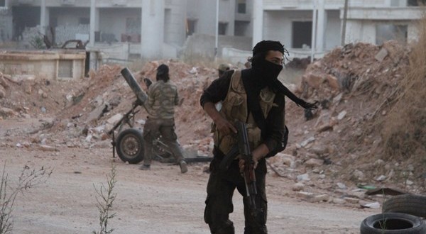 فرار داعشی ها از شهر رقه سوریه
