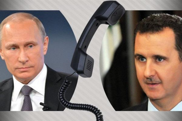 پوتین آزادی “تدمر” را به بشار اسد تبریک گفت