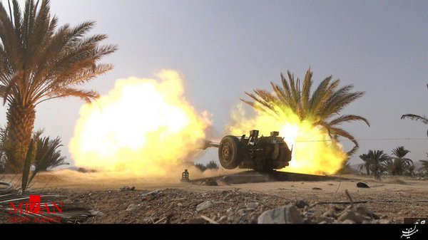 یورش داعشی‌ها برای اشغال مجدد تدمر + عکس