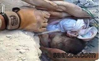 داعش نوزاد ۴۰ روزه را بمب گذاری کرد!+عکس
