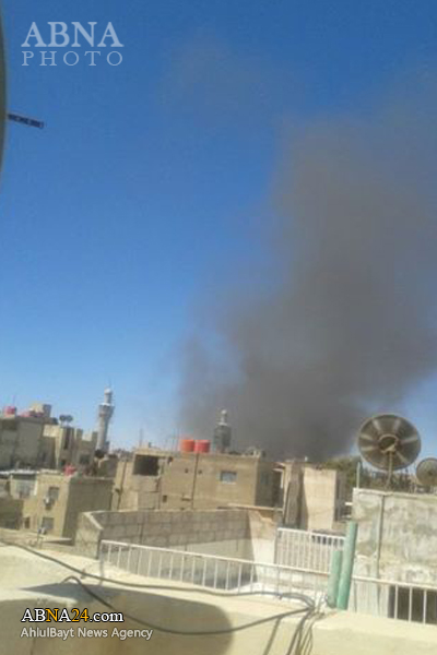 وقوع دو انفجار شدید در نزدیکی حرم حضرت زینب(س) + عکس