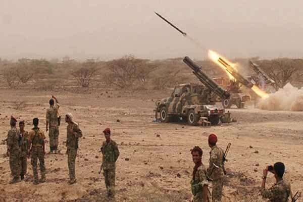 ۵۰ کشته و زخمی در شلیک موشک بالستیک به مواضع مزدوران سعودی در یمن