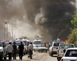 انفجار انتحاری در کاظمین عراق + فیلم