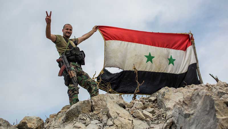 پیشروی ارتش سوریه به سمت تدمر