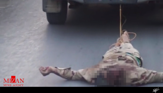 داعشی‌ها دست به دامن جنازه‌ها شدند! + فیلم (۱۶+)