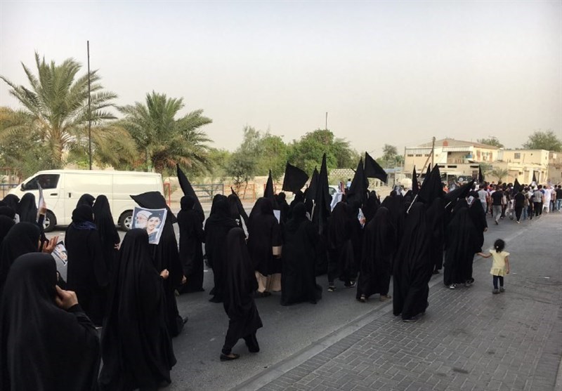 ادامه تظاهرات شهروندان بحرینی در حمایت از آیت‌الله عیسی قاسم + تصاویر