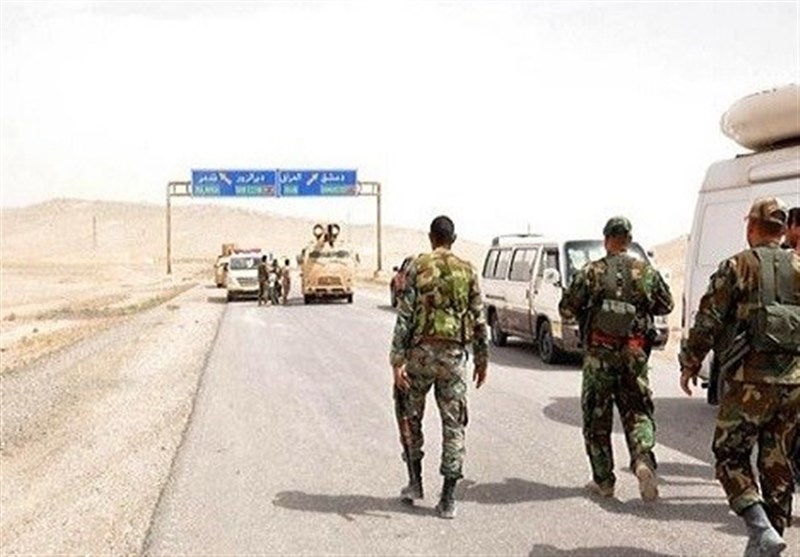 بازگشایی جاده مرزی سوریه-عراق/ادامه پیشروی ارتش در شرق «حمص» و هلاکت ده‌ها داعشی
