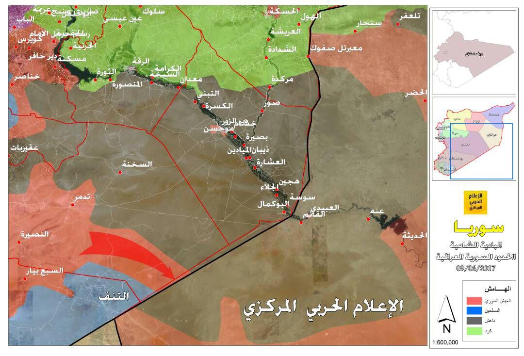 آخرین وضعیت مرزهای مشترک عراق، سوریه و اردن/ آمریکا تلاش می‌کند تا مرز التنف در کنترل نیروهای سوری قرار نگیرد