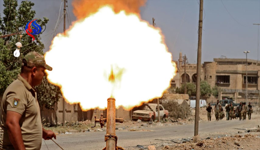 جنگ شدید با ۸۰۰ داعشی در اطراف «مسجد خلافت»