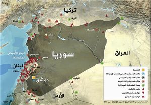نیروهای مقاومت پس از ۵ سال به مرزهای اردن رسیدند+ نقشه میدانی