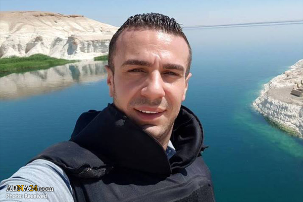 خبرنگار مشهور سوریه در شرق حماه زخمی شد + عکس