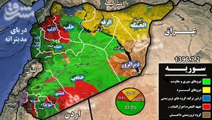 آخرین تحولات سوریه ۵ ماه پس از شروع عملیات والفجر +نقشه میدانی