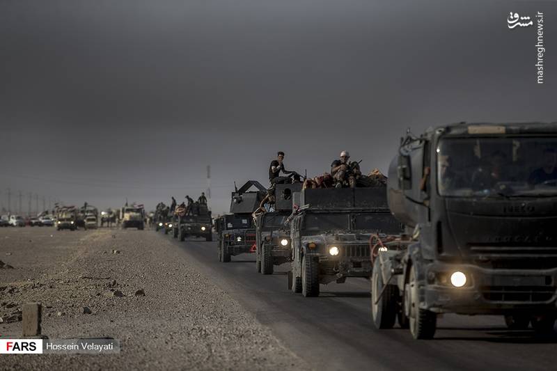 عکس/آغاز مرحله دوم عملیات آزادسازی الحویجه عراق