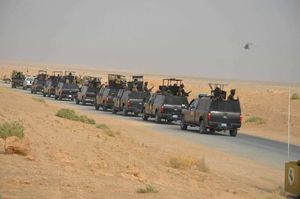 پاکسازی ۷ منطقه در ساعات نخستین عملیات پاکسازی غرب استان الانبار +نقشه میدانی و عکس