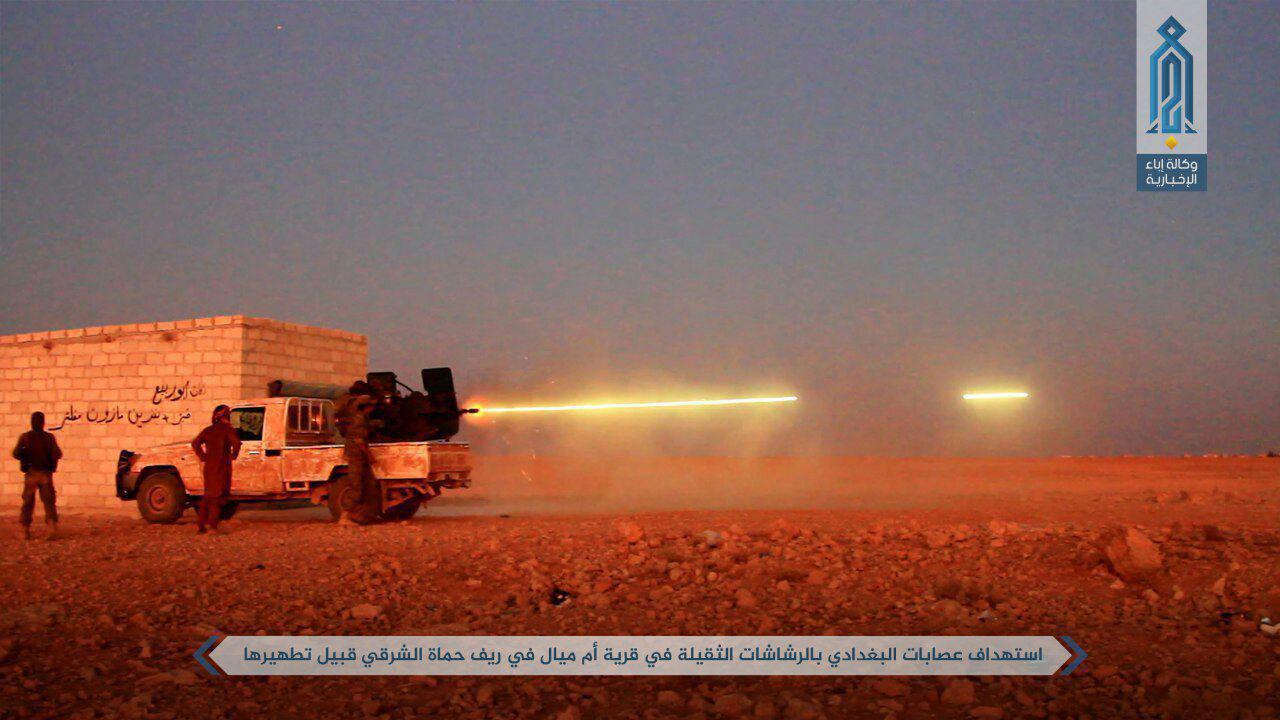 تشدید درگیریها میان جبهه النصره و داعش در شمال شرق حماه+تصاویر