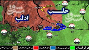 ۴۱ روز عملیات جبهه مقاومت در شمال استان حماه به روایت آمار + نقشه میدانی و تصاویر