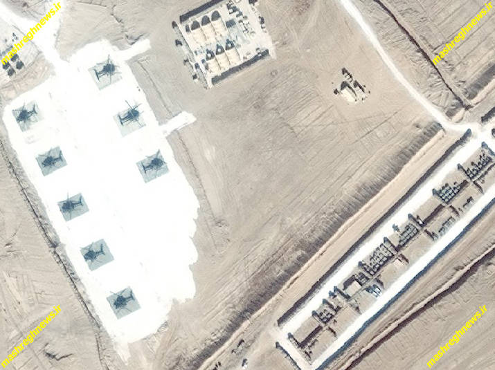 ساخت پایگاه نظامی جدید آمریکا در شهر کردنشین سوریه + تصاویر ماهواره‌ای