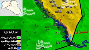آخرین تحولات میدانی نوار ساحلی شرق رود فرات/ درگیری‌های سنگین میان داعش و شبه‌نظامیان کُرد + نقشه میدانی