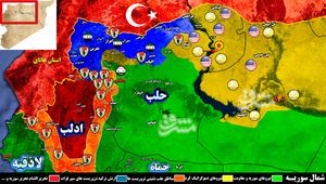 خشم دولت ترکیه از تعلل آمریکایی‌ها در روند توافق خروج شبه نظامیان کُرد از منطقه منبج/ آیا آنکارا دومین شکست را در شمال سوریه تجربه می‌کند؟ + نقشه میدانی و تصاویر