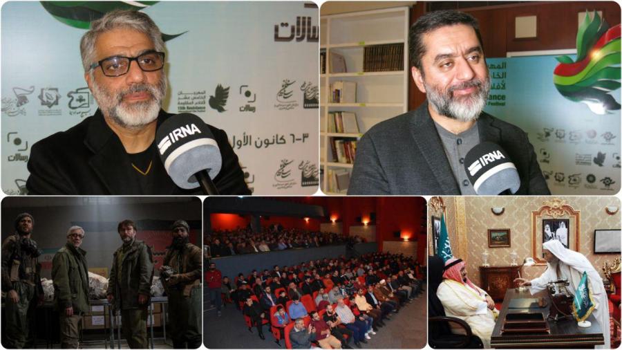 عرض اندام سینمای ایران در سرزمین مقاومت