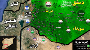جزئیات حملات خمپاره ای رژیم صهیونیستی به استان قنیطره سوریه + نقشه میدانی