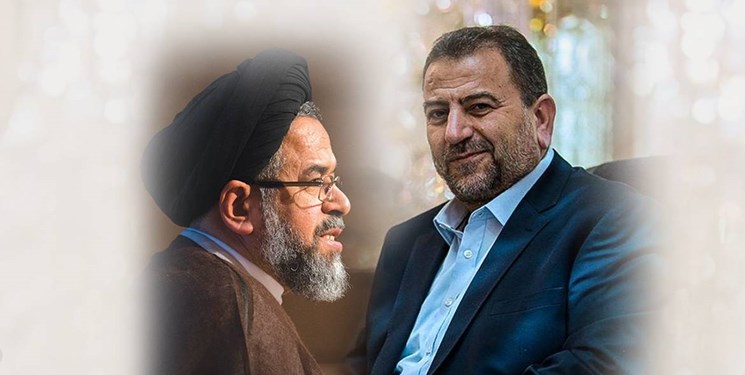 دیدار اعضای ارشد جنبش حماس با وزیر اطلاعات ایران