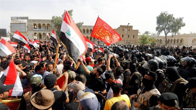 چه کسانی تظاهرات در عراق را به خشونت کشاندند؟ / انتقام آمریکا و ارتجاع عبری – عربی از «عادل عبدالمهدی» با حمایت از بازمانده‌های حزب بعث + عکس و نقشه