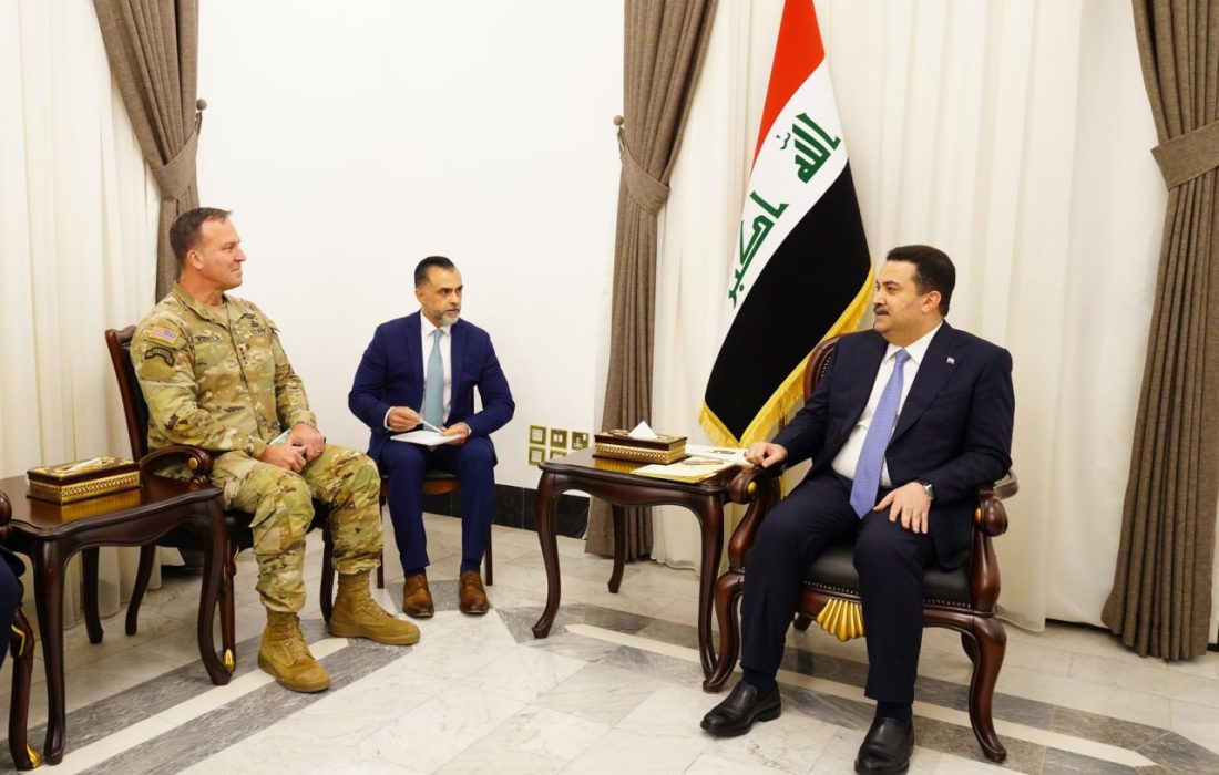 دیدار فرمانده سنتکام با نخست وزیر عراق + تصاویر