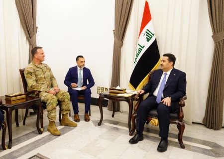 دیدار فرمانده سنتکام با نخست وزیر عراق + تصاویر