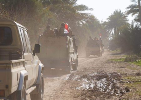عملیات مشترک الحشد الشعبی و پلیس عراق علیه داعش