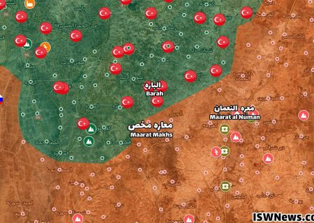 درگیری ارتش سوریه با مسلحین در جنوب ادلب