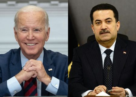 گفتگوی تلفنی رئیس جمهور آمریکا و نخست وزیر عراق