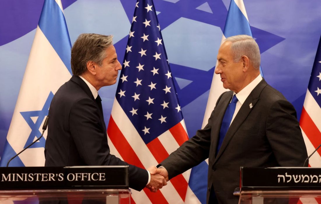 سفر وزیر خارجه آمریکا به فلسطین اشغالی