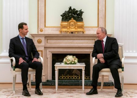 رئیس جمهور سوریه با همتای روسی خود دیدار کرد