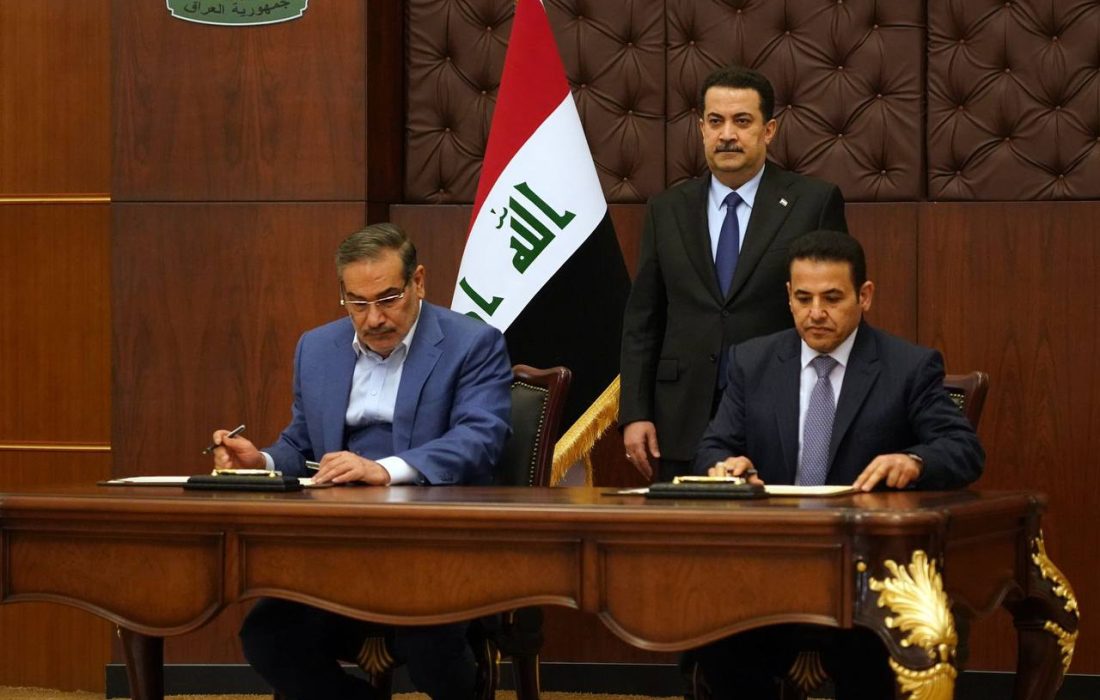 سفر شمخانی به عراق؛ امضای توافقنامه امنیتی میان تهران و بغداد