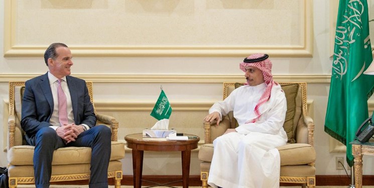 دیدار مقام آمریکایی با وزیر خارجه عربستان سعودی