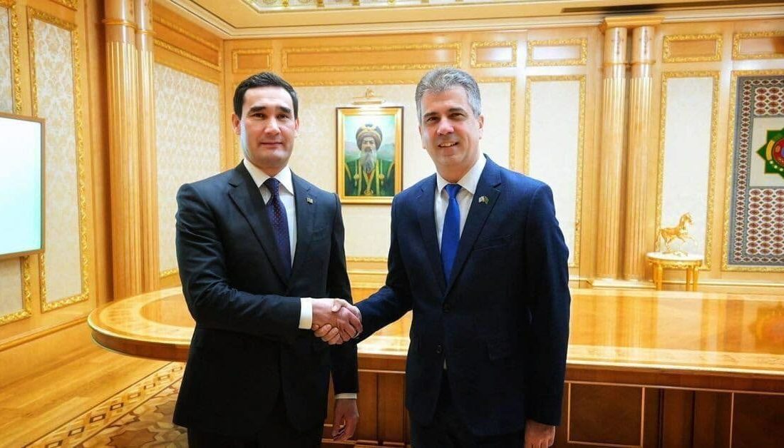 سفارت اسرائیل در ترکمنستان افتتاح شد