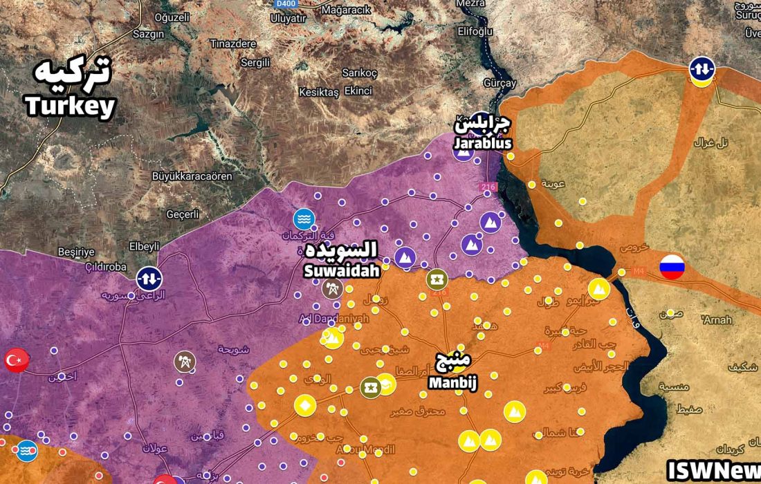 عملیات ائتلاف آمریکایی علیه داعش در شمال سوریه